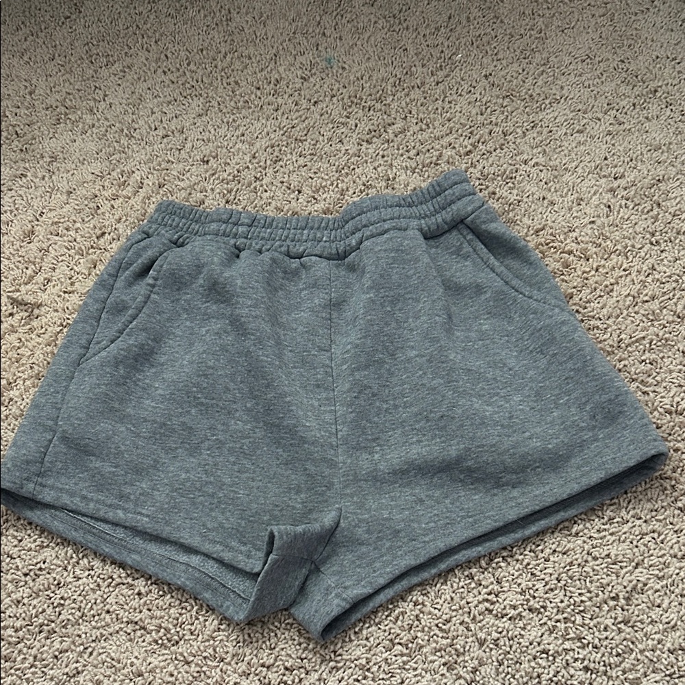 Gray Athletic Women's Shorts